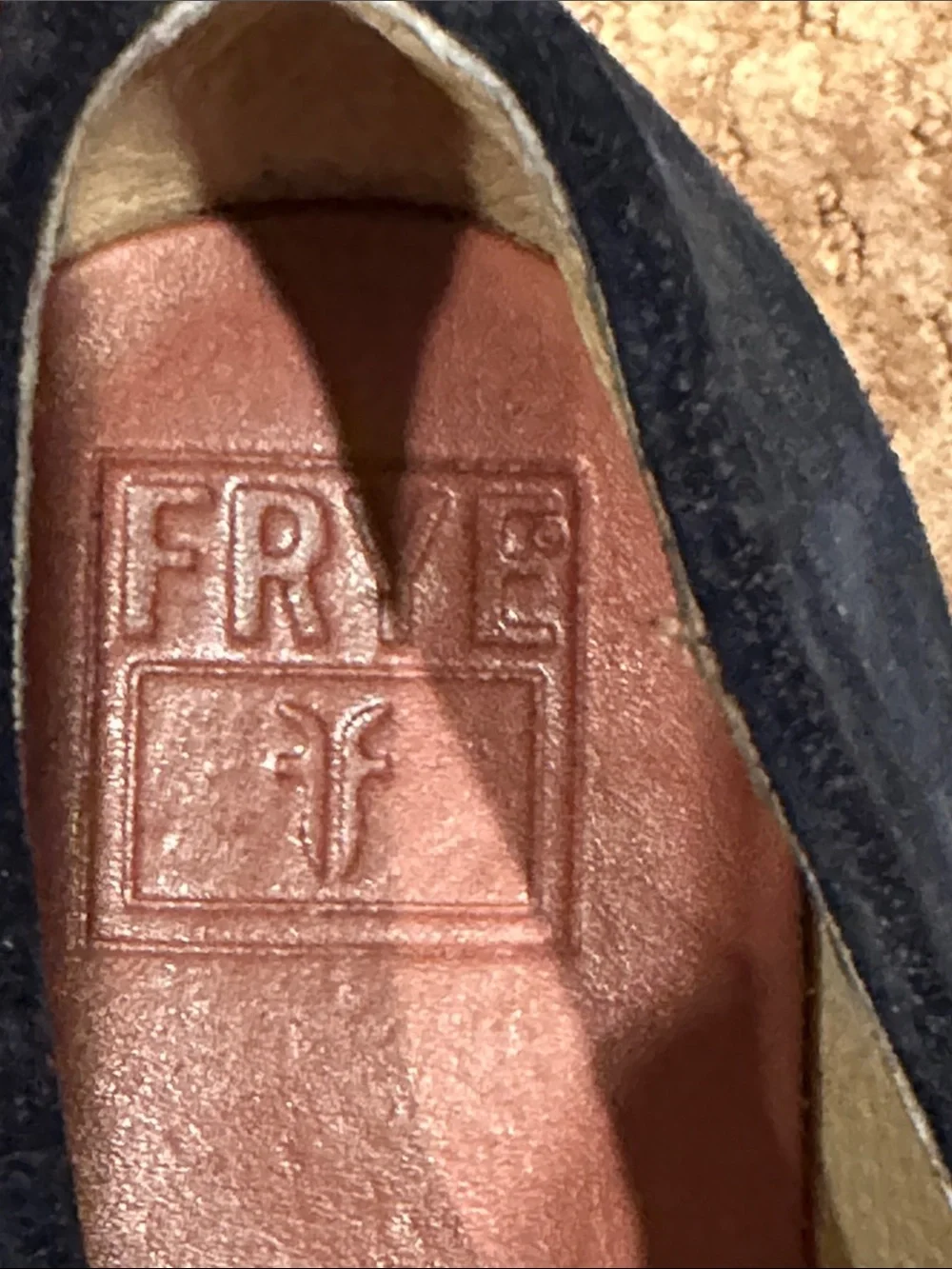 Frye Men's Navy Suede Chukka Boots